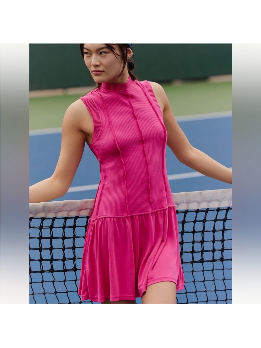 Anthropologie Daily Practice Buzzer Beater Sleeveless Mini Dress